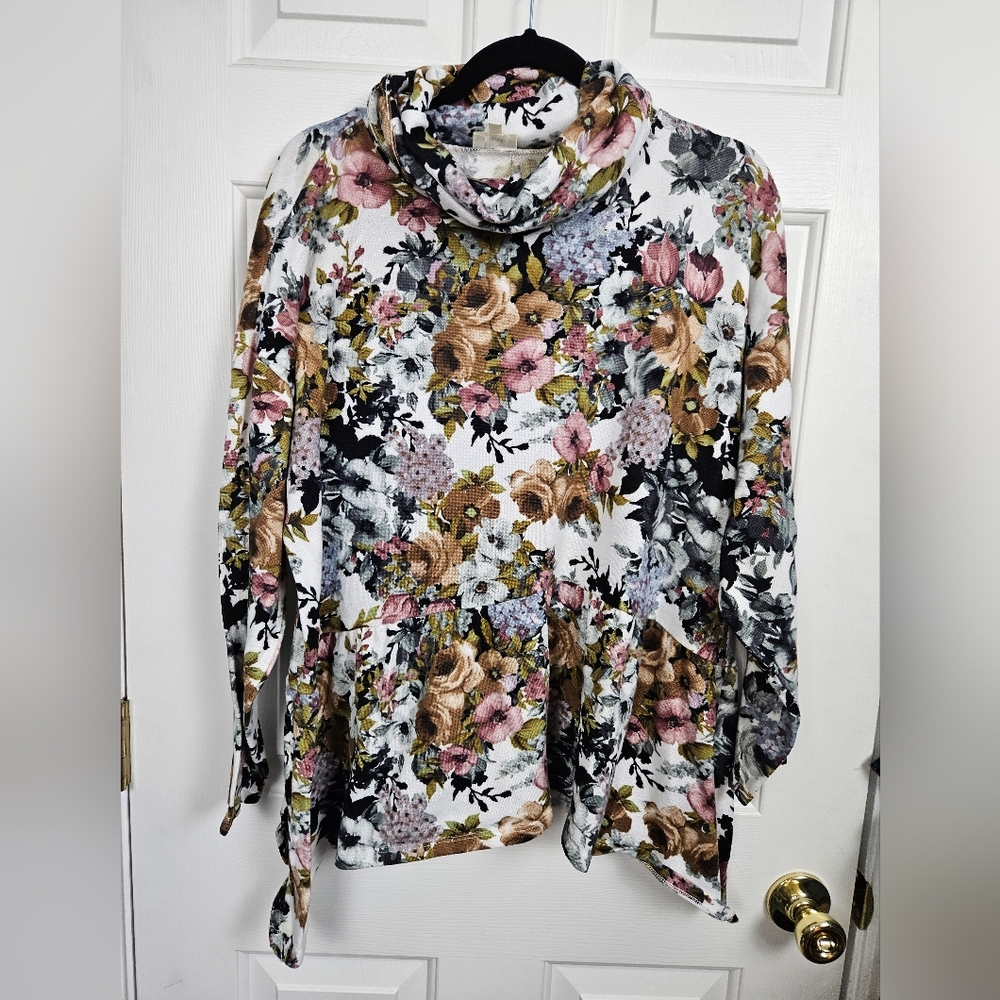 Ava James Size 2X Turtleneck Sweater